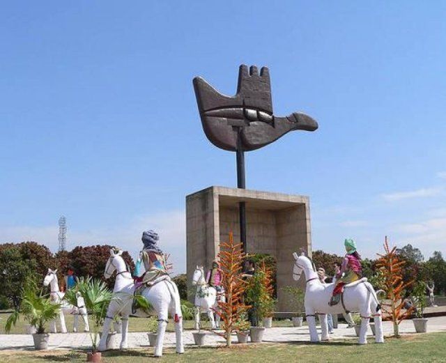 Open Hand Monument — Chandigarh Capitol Complex